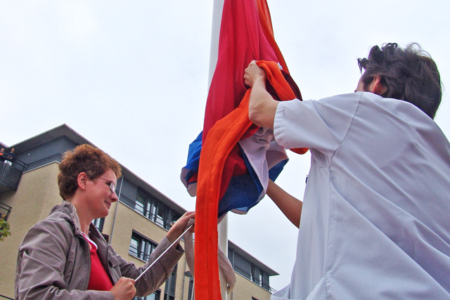 Koninginnedag Optocht AA Landen 2005 DSC03064
