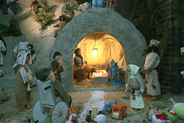 Kerststal Dominicanenkerk 2010 1085