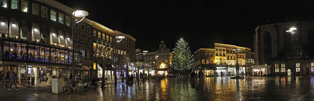 Kerst Grote Markt 5012 Panorama