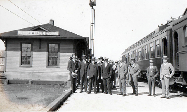 Jan de Goeijen visit Zwolle 1927 Code Bruce