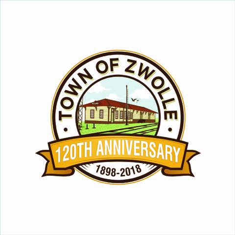 Logo for Zwolle's 120th Anniversary