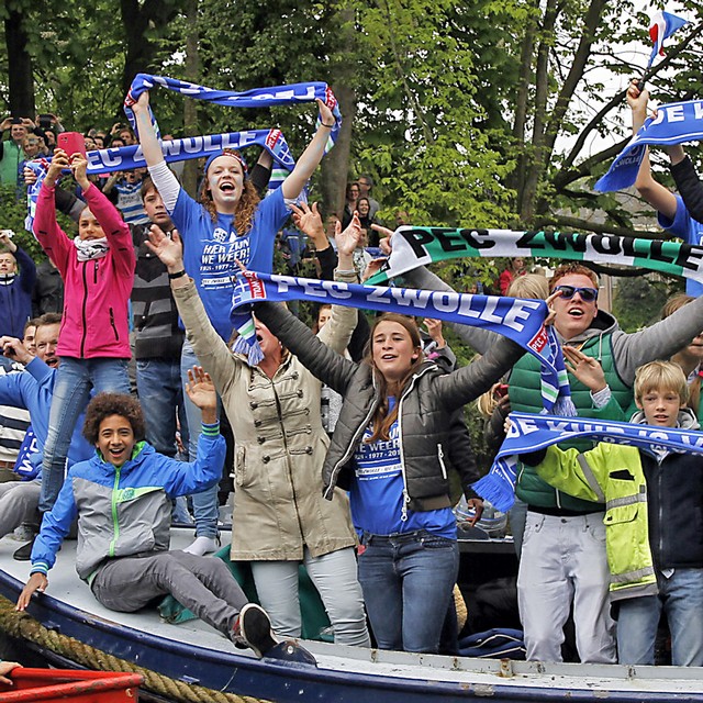 Huldiging PEC Zwolle 2014 3081 7496