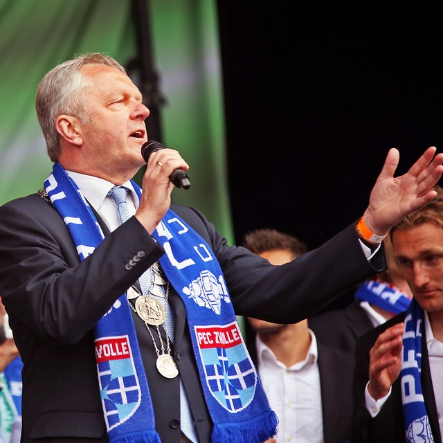Huldiging PEC Zwolle 2014 3542