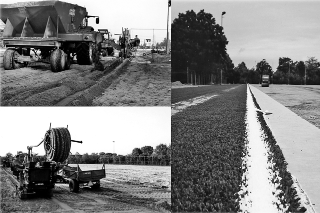 SVI Aanleg eerste kunstgrasveld juni 2002