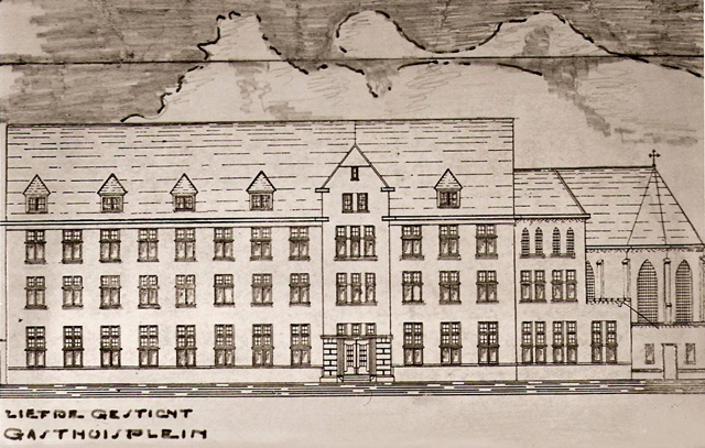 Werktekening 1 Klooster Gasthuisplein 1935