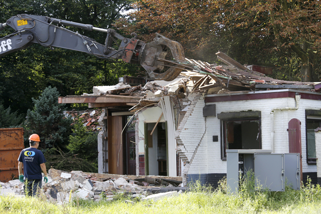 Heinoseweg Witte huis N35 Sloop 11092017 8649