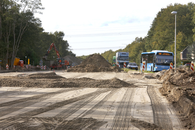 Heinoseweg begin omlegging 12102017 2584