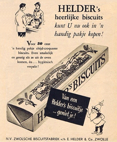 Advertentie Helders Biscuits 1951 1