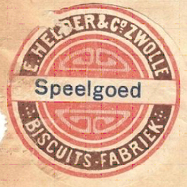 Sluitzegel Speelgoed Helders Biscuitsfabriek Norp