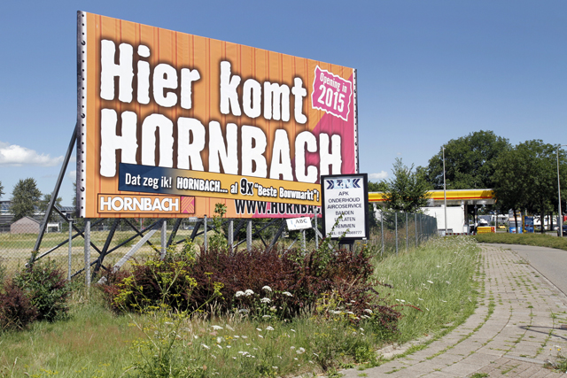 Hornbach1 21072015 Reclamebord 9874