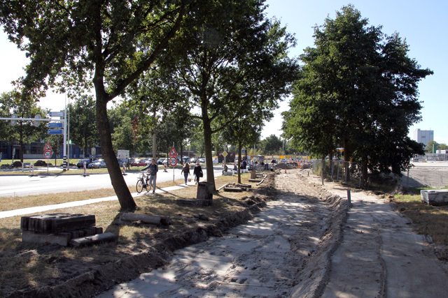 Hornbach1 30092016 Infra Blaloweg 3014 Fietspad