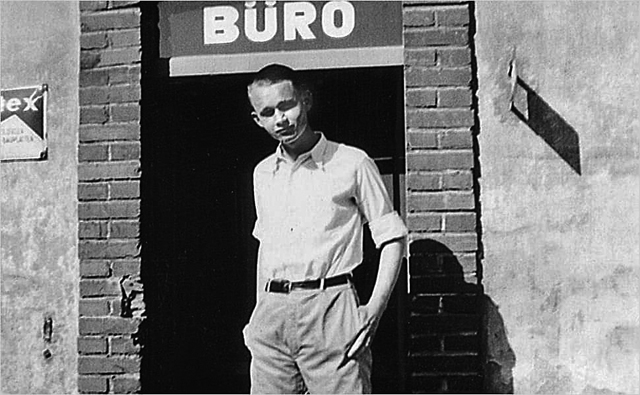 Otmar Hornbach als leerling 1949