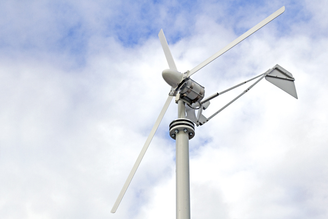 Ikea Duurzaam Eerste van de negen windmolens 7886