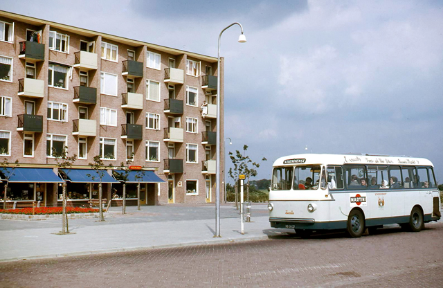 Collectie Schutte Stadsdienst 1e bus Holtenbroek 1960