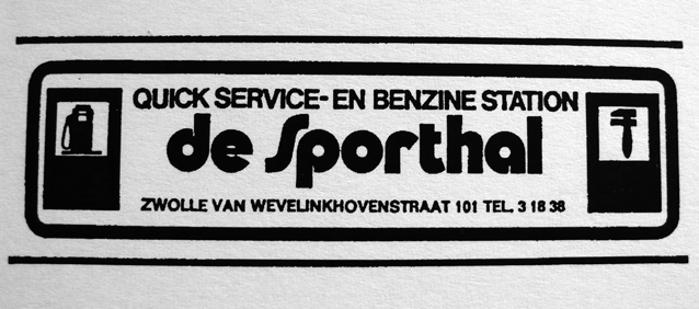 Schutte Tours advertentie Sporthal